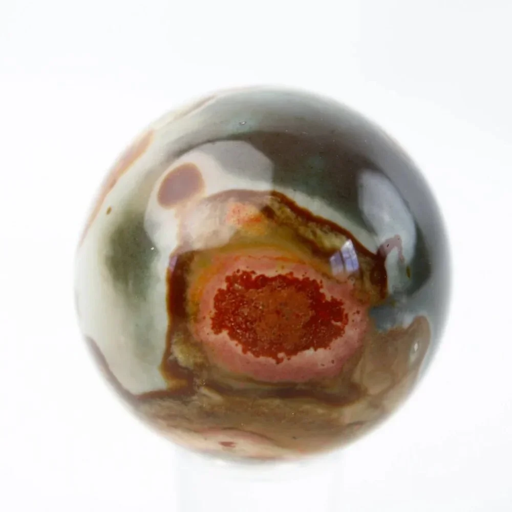 Polychrome Jasper Sphere - 45mm - Picture 3 of 12